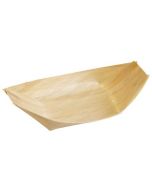 Photo Coupelle bateau pour amuse-bouche - 115 x 70 mm NATURE STAR