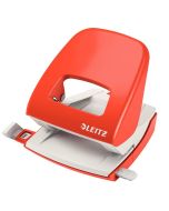 Photo LEITZ : Perforateur 30 feuillets - Rouge clair - 5008-00-20 Nexxt 5008