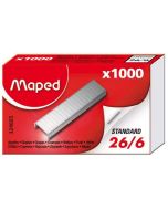 Photo MAPED Boîte de 1000 Agrafes - 26/6 (Fournitures) image