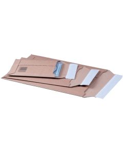 Pochette d'expédition carton solide Marron - 200x288x52 mm A5 SMARTBOXPRO