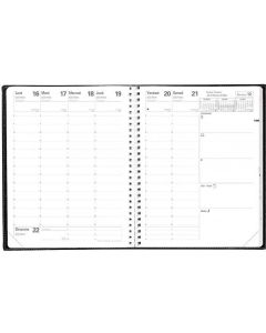 Recharge pour agenda de bureau 2025 - 210 x 270 mm QUO VADIS Président S Sept recharge