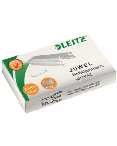 Photo LEITZ : Boite de 2000 agrafes zinguées - JUWEL 4 mm - 5640-00-00